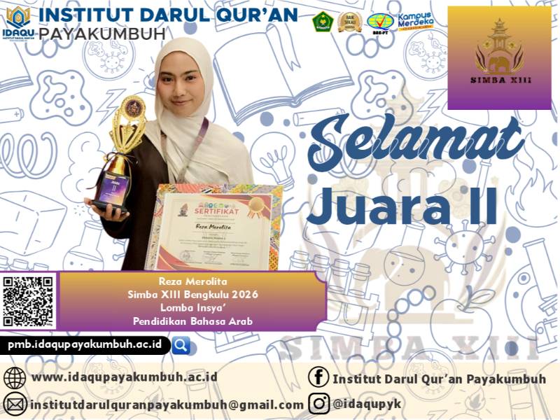 Juara 2 Lomba Insya’ Simba XIII Bengkulu 2026   